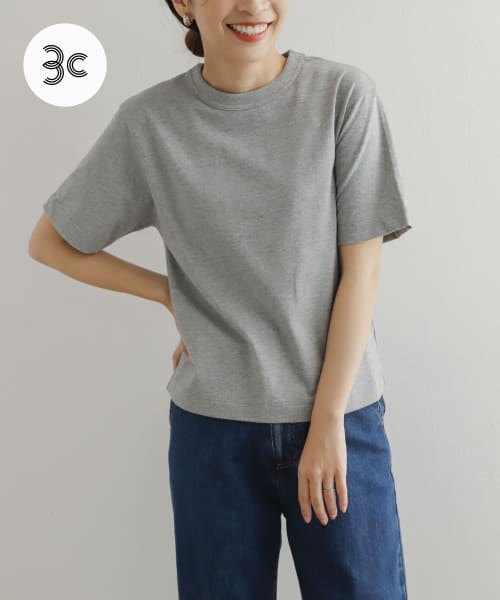『3サイズ展開』commpost　リサイクルコットンショートスリーブTシャツ
