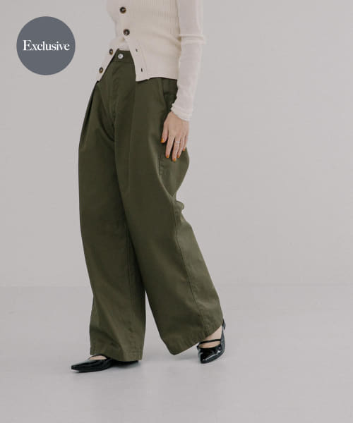 『別注』SHIOTA×URBAN RESEARCH　WIDE CINOH PANTS