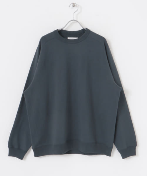 STILL BY HAND　Pima cotton sweatshirts