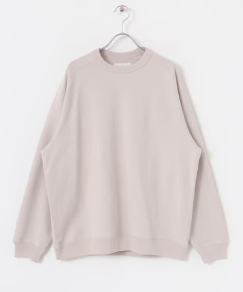 STILL BY HAND　Pima cotton sweatshirts