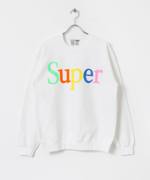 SUPERMARKET　SMアップルスウェット