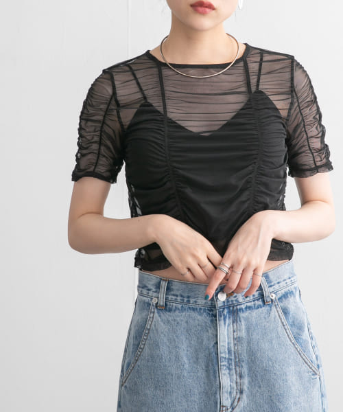 ギャザーチュールTEE