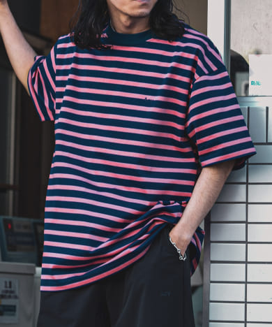 Acy　SS BORDER TEE