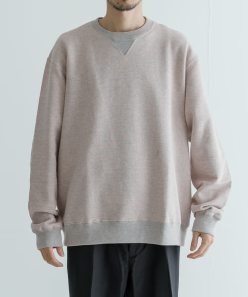 SEVEN BY SEVEN　CREW-NECK SWEAT SHIRTS