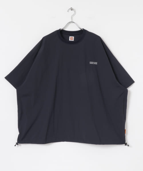 SEE SEE　BIG NYLON SS CREW　w/DRAWSTRINGS