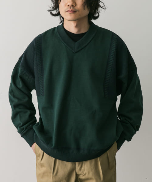 YASHIKI　Ryoshu V neck Knit