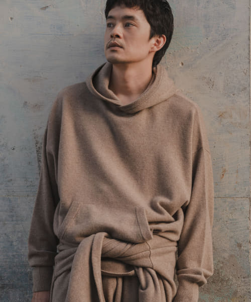 dDdDdDd　CASHMERE VINTAGE HOODIE