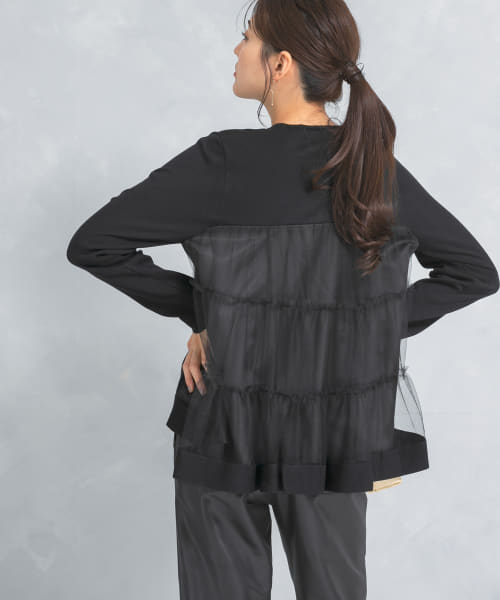 Torrazzo Donna　Knit Tulle Tops