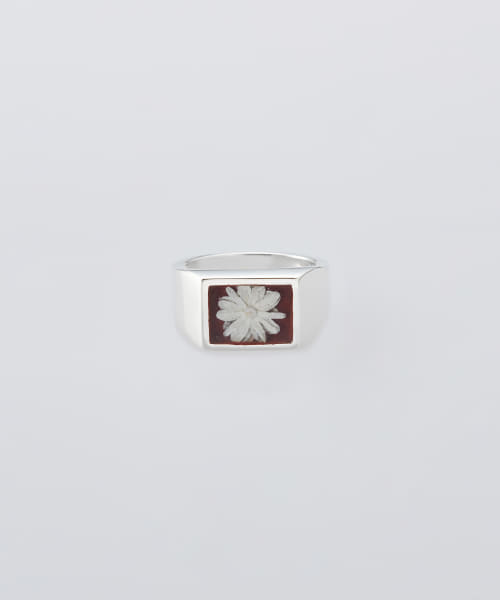 XOLO　Signet Bordeaux Flower