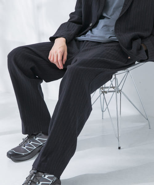 『セットアップ対応』Wool/Linen Trousers