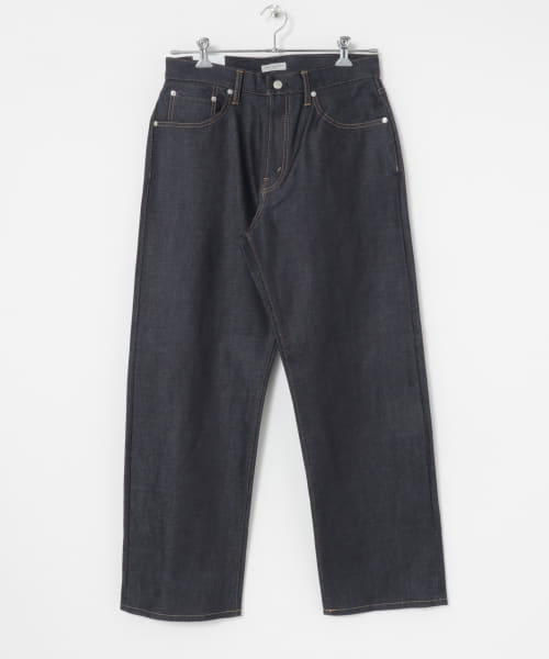 SHIOTA　スーピマDENIM PANTSワイド#BOB