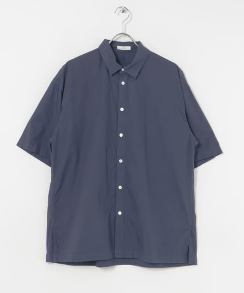 ATON　COTTON LAWN OS SHORT-SLEEVE SHIRTS
