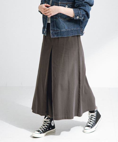 スカートライクワイドパンツ