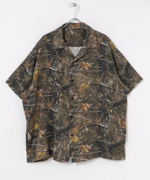dDdDdDd　CAMOUFLAGE SHORT-SLEEVE SHIRTS