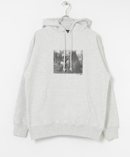 BLANKMAG　B/W photo Hoodie