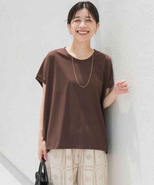 『UR TECH』汗染み防止ドルマンTシャツ