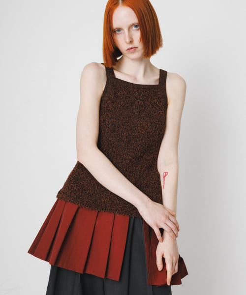 mosa knit camisole