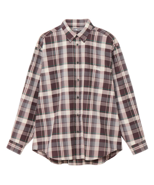 THE NORTH FACE　Long-Sleeve Madras Shirts