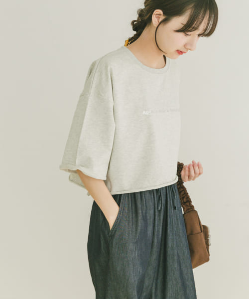 ハクプリントロゴTシャツ