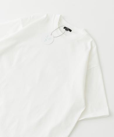 接触冷感シルケットクルーネックTシャツ
