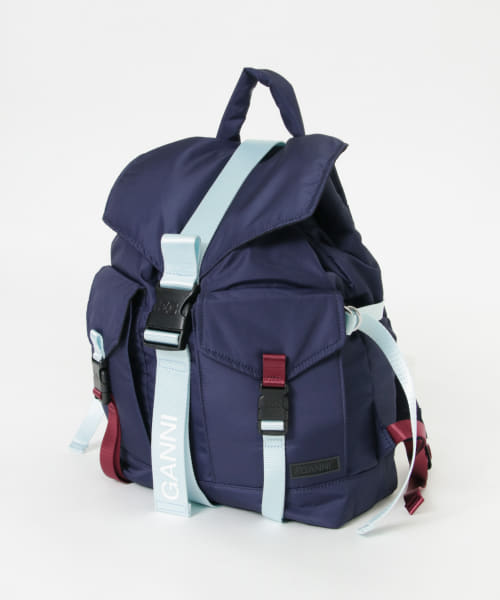 GANNI　Recycled Tech Backpack