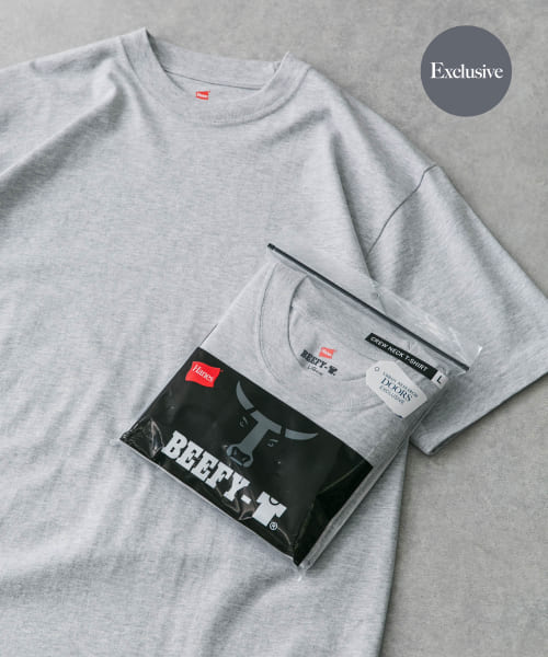 『別注』Hanes×DOORS　BEEFY-T DOORS FIT Short-Sleeve