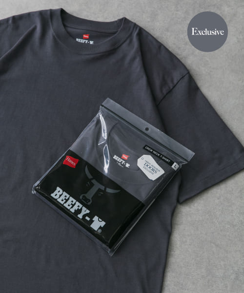 『別注』Hanes×DOORS　BEEFY-T DOORS FIT Short-Sleeve