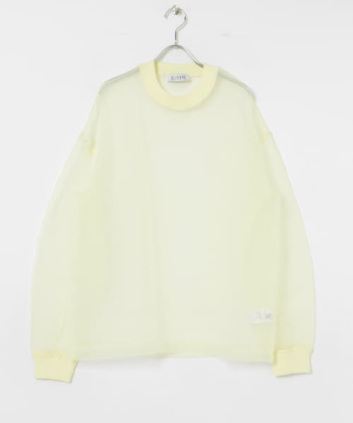 ESTHE　Organza Sweatshirts