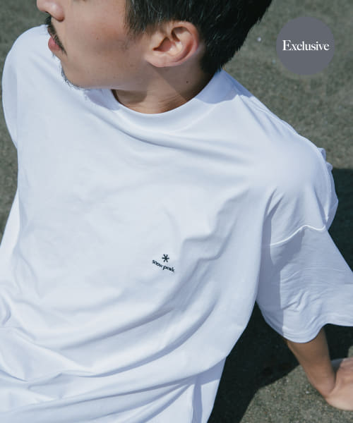 『別注』Snow Peak Apparel×DOORS　Wa/Ac Drawstring Tee