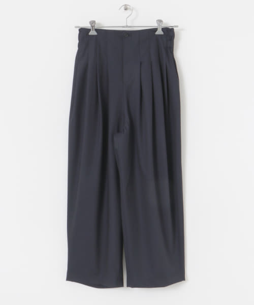 mizuiro ind　high waist tuck pants