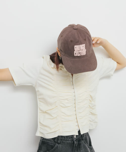 プランプチェーンステッチCAP