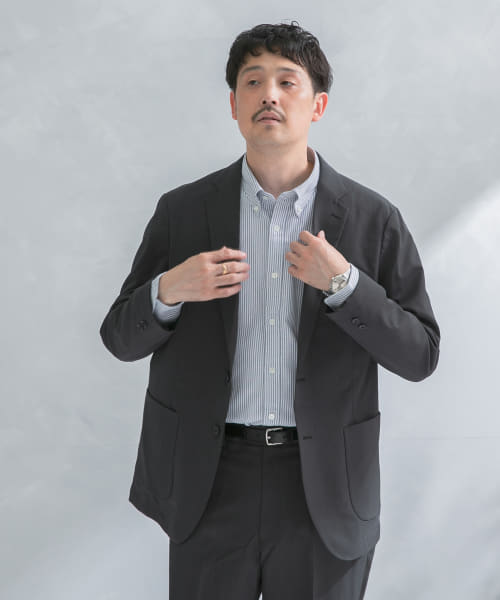 LIFE STYLE TAILOR　カルゼストレッチコンフォータブルジャケット