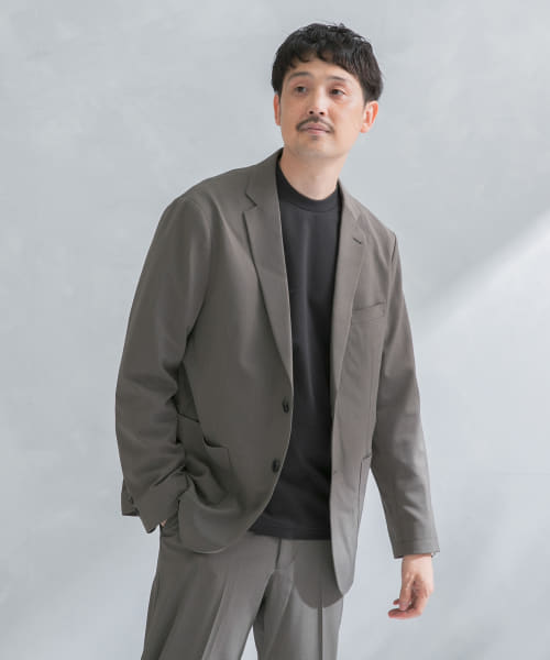 LIFE STYLE TAILOR　カルゼストレッチコンフォータブルジャケット