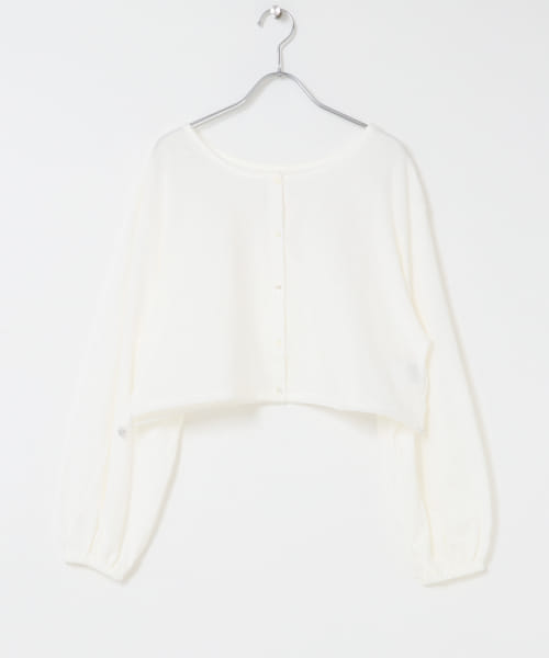 cwtch　2WAY OC GARMENT DYEING CARDIGAN