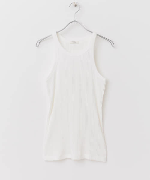 ESLOW　AMERICAN SLEEVE TANK-TOP