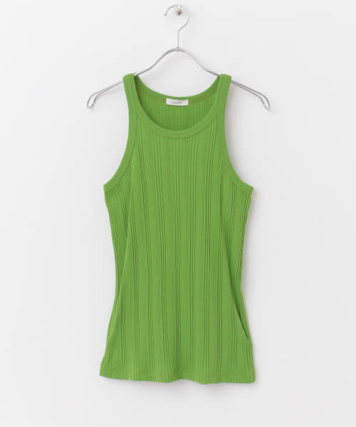 ESLOW　AMERICAN SLEEVE TANK-TOP