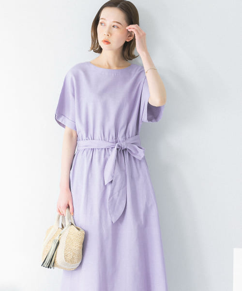 『UR GREEN』2WAYウエストマークワンピース