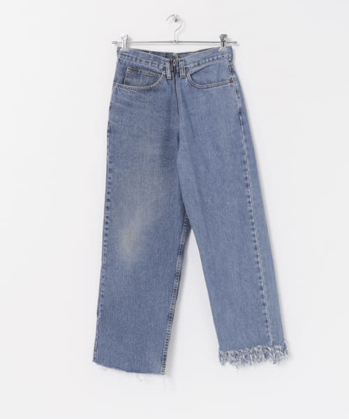 77circa　fringe denim pants 28