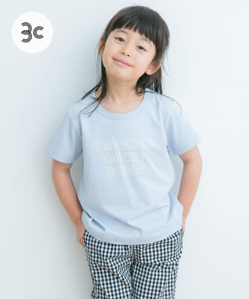 インドオーガニックロゴTシャツ(KIDS)