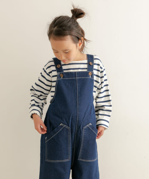 LEE KIDS　BORDER LONG-SLEEVE TEE