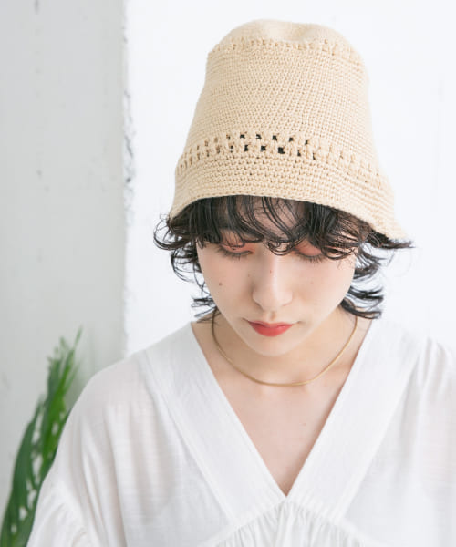 チューリップニットHAT