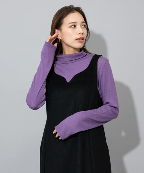 Audrey and John Wad　Ttl./Neck Long-Sleeve PullOver