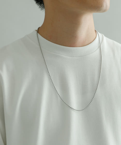 URBAN RESEARCH iD　ボールチェーンネックレス/SUS316L