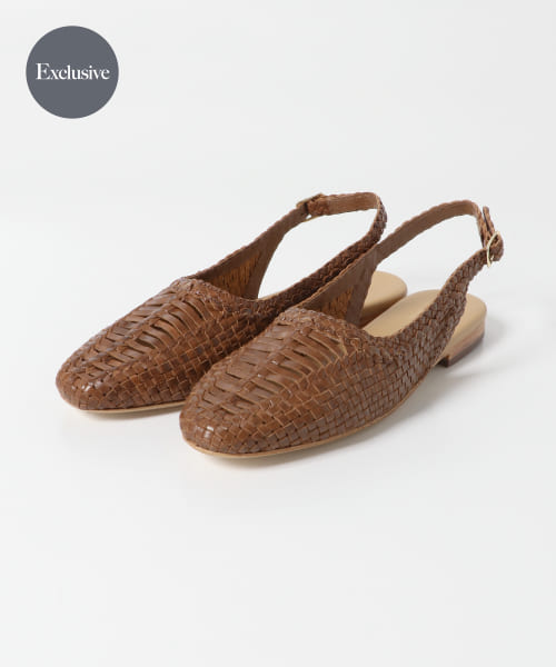 『別注』maison de soil　MESH  BACKSTRAP SANDAL