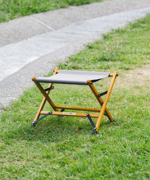WAQ×DOORS　FOLDING WOOD STOOL EXCLU