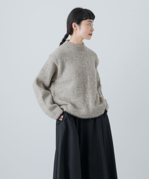 ペルーヘムステッチニット