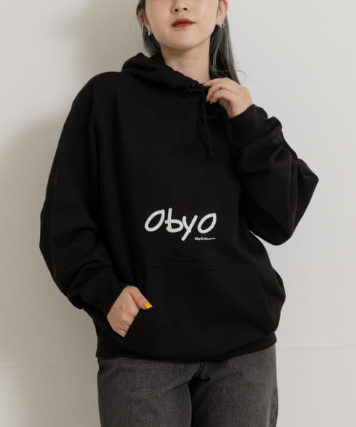 77circa　cats eye print hoody