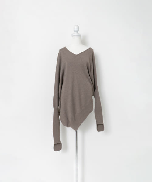 square knit pullover