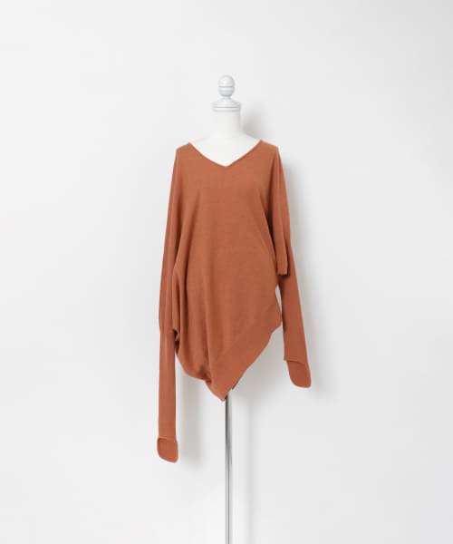 square knit pullover