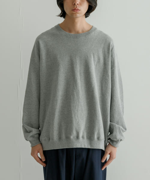 SUPER WIDE SWEAT CREWNECK